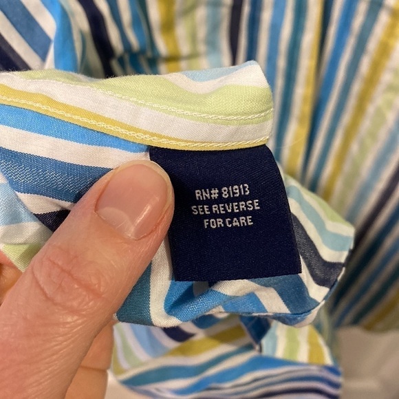 Robert Graham Striped Button Down Shirt EUC - Picture 11 of 14